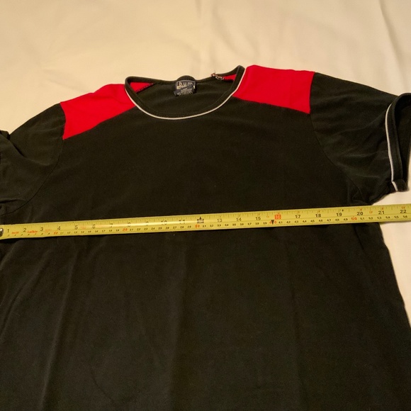 Bum Athletics Black+Red Short Sleeve Tee (L) - Picture 7 of 9